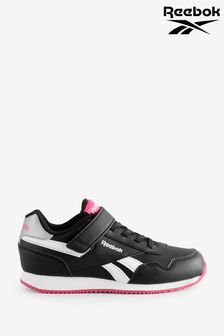 Reebok Royal JOG 3.0 1V Black Trainers (N75069) | LEI 239