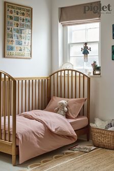 Piglet in Bed French Rose Kids Cotton Bedding Set (N75252) | €70
