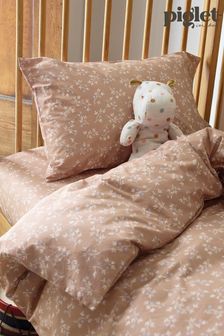 Piglet In Bed Kids Floral Cotton Duvet Cover (N75282) | €100