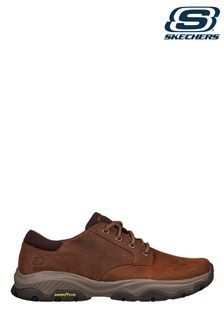 Skechers Brown Mens Craster Fenzo Trainers (N75708) | €113