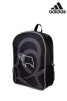 adidas Black Derby County Crest Backpack (N75781) | ₪ 101