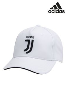 adidas White Juventus Crest Cap (N75785) | AED100