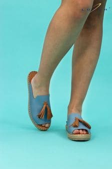 藍色 - Lunar Lazy Dogz Joss Tassle Sandals (N75815) | NT$2,800