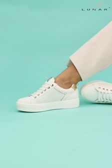 Lunar Nia White Trainers (N75858) | 315 zł