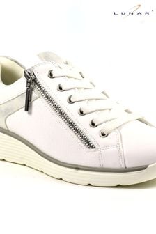 Lunar Lester White Trainers
