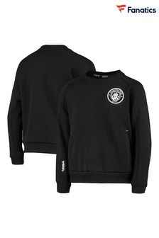 adidas Black Manchester City Mono Logo Crew Neck Sweatshirt (N75981) | €40