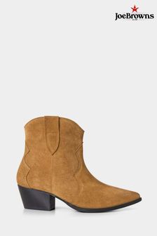 Joe Browns Brown Classic Western Heeled Boots (N76023) | €110