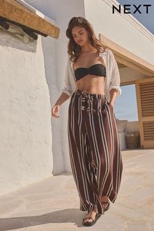 Women's tall linen trousers best sale