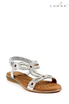 Lunar Marca Silver Sandals (N76089) | NT$1,870