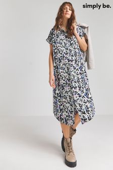 Simply Be Print Boxy Shirt Dress (N76334) | 161 د.إ