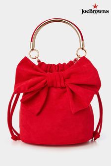 Joe Browns Red Vintage Bow Front Mini Grab Bag (N76436) | $110