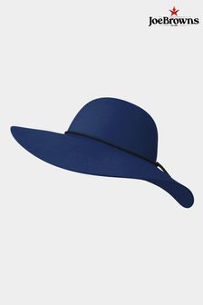 Joe Browns Blue Boho Wool Plait Floppy Hat (N76484) | €79