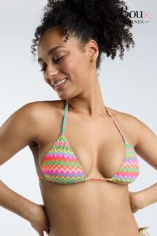 Boux Avenue Multi Laguna Triangle Bikini Top (N76642) | $45