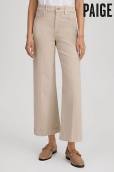 Paige Flared Cropped Jeans (N76847) | $454