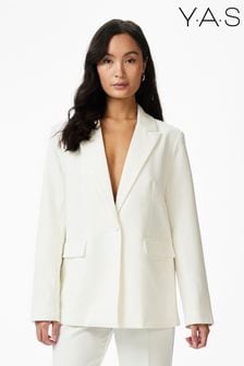 Y.A.S White Tailored Blazer (N77010) | AED416
