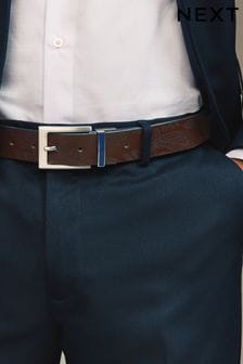 Braun - Reversible Printed Leather Belt (N77027) | 33 €