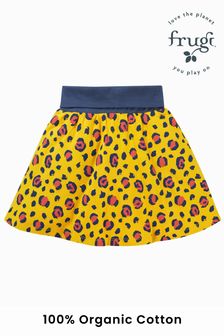 Falda pantalón amarilla con estampado de animales de Frugi (N77199) | 37 € - 40 €