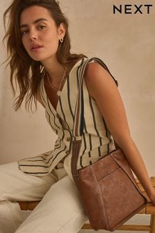 Womens brown handbag outlet