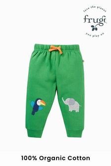 Frugi Green Organic Cotton Character Crawlers Joggers (N77226) | AED133 - AED144