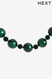 Green Bauble Christmas Garland (N77251) | $24