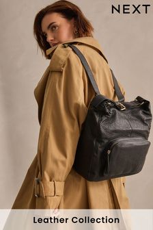 Next leather rucksack store