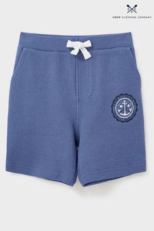 Crew Clothing Textured Waffle Cotton Shorts (N77344) | €20 - €25