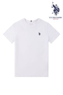 U.S. Polo Assn. Boys Blue Double Horsemen T-Shirt (N77373) | €25 - €31
