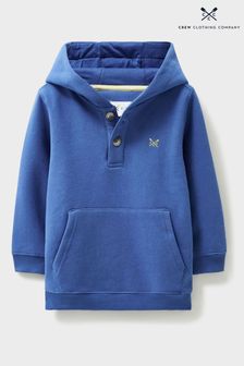 Crew Clothing Company Blue Cotton Casual Hoodie (N77450) | ₪ 151 - ₪ 191