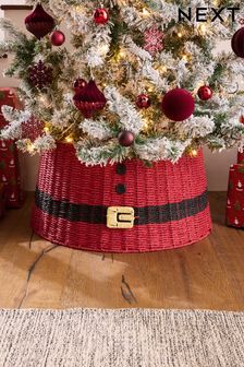 Santa Wicker Tree Skirt (N77596) | 1 225 K