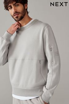 Men s Grey Hoodies Grey Sweatshirts Hoodies Next