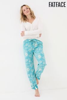 FatFace Blue Eva Spaced Floral Trousers (N78331) | HK$355