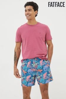 FatFace Blue Trevose Chameleon Swim Shorts (N78345) | $58