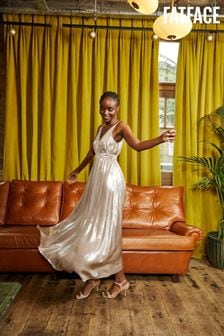 FatFace Mimosa Metallic Maxi Dress