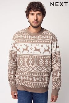 Natural Crew Sweatshirt Christmas Hoodie (N78419) | $50