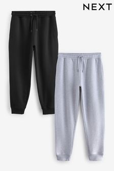 Mens Grey Regular Fit Joggers Next Oman