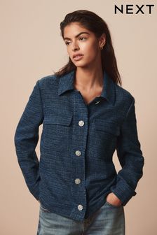 Next tall denim jacket 2025