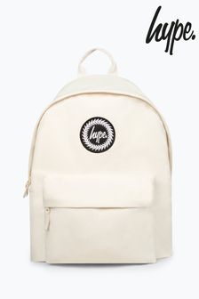 Hype. White Iconic Backpack (N79236) | $55