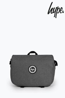 Hype. Anthracite Messenger Black Bag (N79268) | $88
