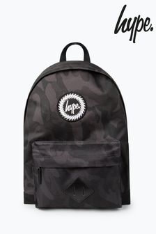 Hype. Midnight Camo Black Backpack (N79273) | $41