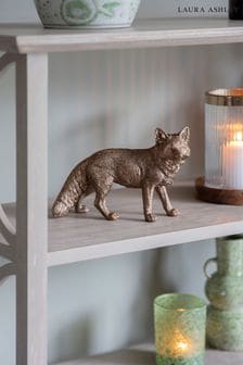 Laura Ashley Antique Gold Standing Fox Sculpture (N79634) | €47