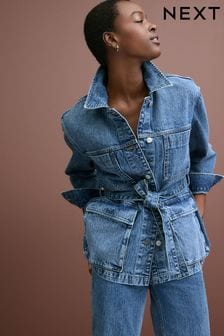 Next denim jacket deals