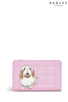 محفظة طية ثنائية متوسطة الحجم وردي كلب من Radley London (N79928) | 41 ر.ع