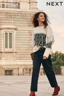Petite Jeans Cropped Casual Next Luxembourg