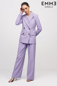Emme Marella Lilac Purple Scocca Blazer (N8N065) | 583 zł