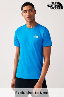 Himmelblau - The North Face Herren Simple Dome T-Shirt (N90142) | 37 €