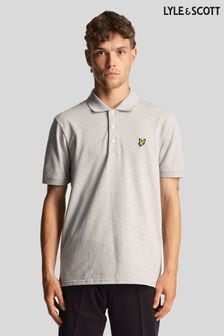 Lyle & Scott Grey Plain Polo Shirt (N94853) | €79