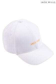 Jack Wills Girls Block Logo White Cap (N94913) | kr195