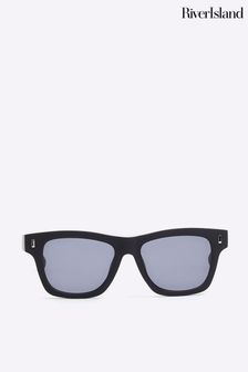River Island Black Wayfarer Plain Sunglasses (N95160) | €18