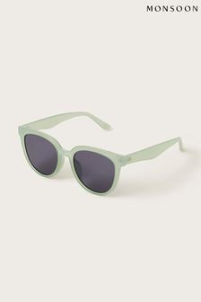 Monsoon Green Squared Sunglasses (N95165) | 106 SAR