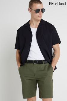Men s River Island Belted Shorts Brandedfashion Next Bahrain
